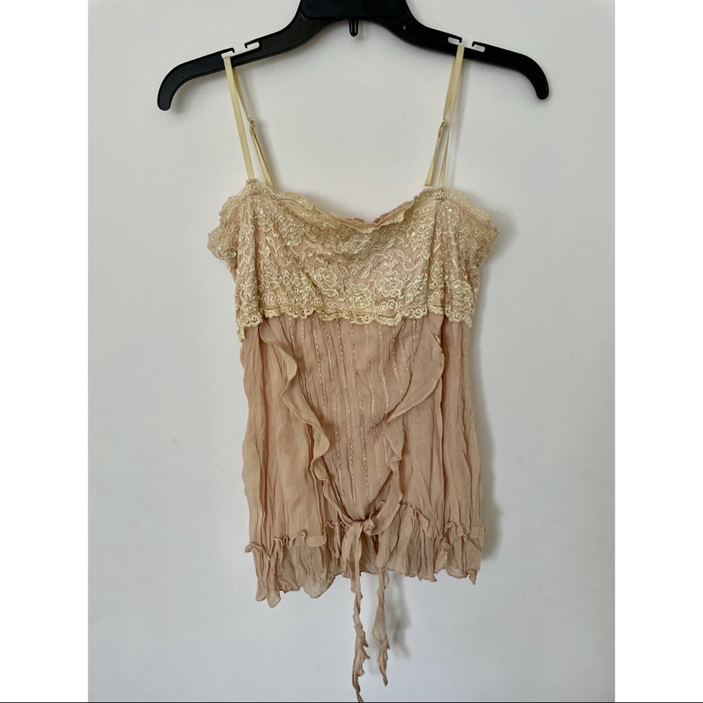 Young Essence whimsical sequin top